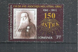 ROMANIA 2011 - STAMP DAY - METROPOLITAN ANDREI SAGUNA - USED  OBLITERE GESTEMPELT USADO - Gebruikt