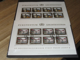 LIECHTENSTEIN   KLEINBOGEN  706-709   GEBRUIKT (USED) - Used Stamps