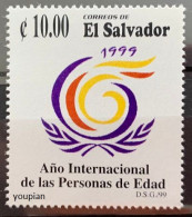 El Salvador 1999, International Senior Year, MNH Single Stamp - Salvador