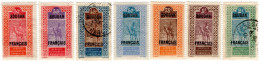SUDAN FRANCESE, FRENCH SUDAN, MOTIVI LOCALI, 1921-1930, (MLH*) E USATI Scott:FR-SU 32,35,37,38,42,44,47 - Usados
