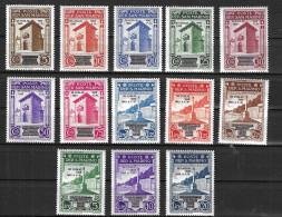 SAN MARINO -1943 - NON EMESSI SOPRASTAMPATI -SERIE 13 VALORI - NUOVA MH*(YVERT 234\46- MICHEL 271\83 - SS 253\65) - Unused Stamps