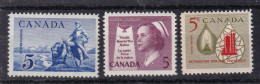 Canada YT° 305 + 307 + 308 - Used Stamps