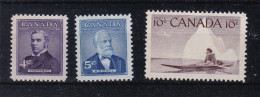 Canada YT° 276-277 + 278 - Used Stamps