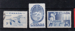 Canada YT° 279-280 + 281 + 282 - Used Stamps