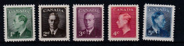 Canada YT° 231-235 - Gebraucht