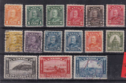 Canada YT° 140-155 - Used Stamps