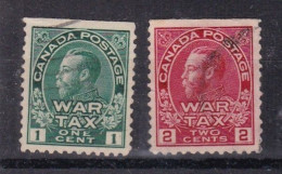 Canada YT° 100-101 - Used Stamps