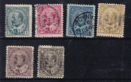 Canada YT° 78-84 - Used Stamps