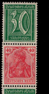 Deutsches Reich S 28 Germania MLH Mint Falz * - Postzegelboekjes & Se-tenant