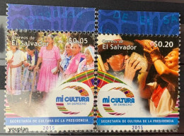 El Salvador 2015, Cultural Secretary, MNH Stamps Set - Salvador