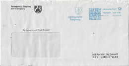 GERMANY. METER SLOGAN. MUNICIPAL COURT. SLEGBURG. 2013 - Franking Machines (EMA)