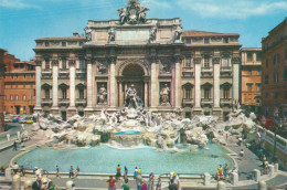 Cartolina Roma - Fontana Di Trevi - Fontana Di Trevi