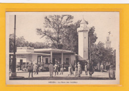 AFRIQUE - ALGERIE - MEDEA - LA GARE DES AUTOBUS - ANIMATION - A 0801 - Medea