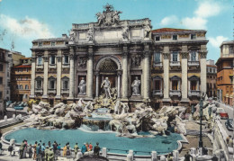 Cartolina Roma - Fontana Di Trevi - Fontana Di Trevi