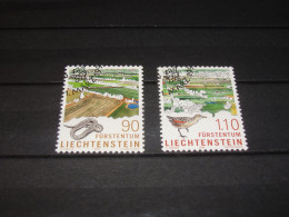 LIECHTENSTEIN   SERIE 1190-1191   GEBRUIKT (USED) - Gebraucht