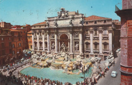 Cartolina Roma - Fontana Di Trevi - Fontana Di Trevi