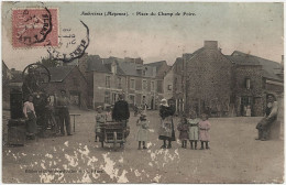 53 - B30639CPA - AMBRIERES - Place Du Champ De Foire - Assez Bon état - MAYENNE - Ambrieres Les Vallees