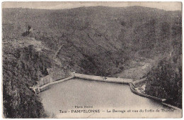 81 - B16600CPA - PAMPELONNE - Le Barrage Et Vue Du Fortin De Thuries - Bon état - TARN - Pampelonne
