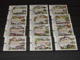 LIECHTENSTEIN   SERIE 12-23  AUTOMAATZEGELS  GEBRUIKT (USED) - Automatenmarken [ATM]