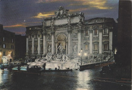 Cartolina Roma - Fontana Di Trevi - Fontana Di Trevi