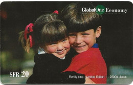 Switzerland: Prepaid GlobalOne - Family Time 1 - Switzerland