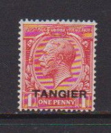 MOROCCO  AGENCIES  TANGIER    1927    1d  Red    MH - Postämter In Marokko/Tanger (...-1958)