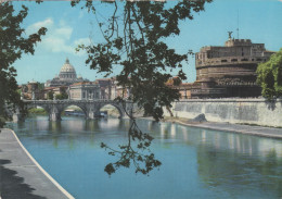 Cartolina Roma - Il Tevere E Castel Sant'angelo - Castel Sant'Angelo