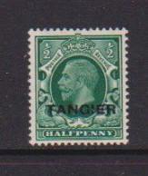 MOROCCO  AGENCIES  TANGIER    1934    1/2d  Green    MH - Postämter In Marokko/Tanger (...-1958)