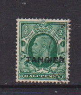 MOROCCO  AGENCIES  TANGIER    1934    1/2d  Green    USED - Morocco Agencies / Tangier (...-1958)