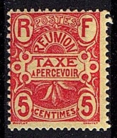 REUNION TAXE N°6 N** - Timbres-taxe