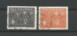 Sweden 1963 Industry Y.T. 505/506 (0) - Used Stamps