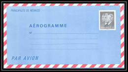 0474 Monaco Entier Entier Postal Stationery Aérogramme N°8 Prince Rainier 3 ET ALBERT - Postwaardestukken