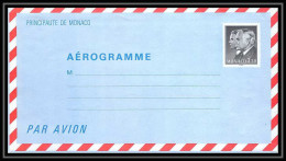 0475 Monaco Entier Entier Postal Stationery Aérogramme 475 N°7 Prince Rainier 3 ET ALBERT - Postwaardestukken