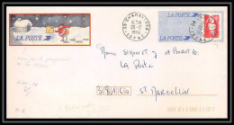 1308 France Entier Postal Stationery Prêt-à-Poster Repiquage Marianne Bicentenaire édité Par Groupement De La Marne - Prêts-à-poster:Stamped On Demand & Semi-official Overprinting (1995-...)