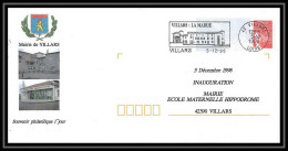 1310 France Entier Postal Stationery Prêt-à-Poster Repiquage Marianne Du 14 Juillet Mairie De Villars Loire - PAP : Su Commissione Privata TSC E Sovrastampe Semi-ufficiali