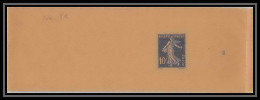 1563/ France Entier Stationery Bande Pour Journal SEC F Semseuse 10c Date 838 Neuf Tb - Striscie Per Giornali