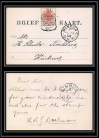 1748/ Vrij État Libre D'Orange Entier Stationery Carte Postale (postcard) 1896 Pour Winburg - Oranje Vrijstaat (1868-1909)