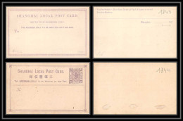 1843/ Shangai Chine (china) Entier Stationery Carte Postale (postcard) N°1 Dragon Neuf 1873 - Storia Postale