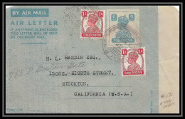 1903/ Inde (India) Entier Stationery Aerogramme Air Letter N°2 6AS  - Aerogramas