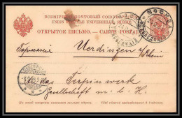 2566/ Russie (Russia Urss USSR) Entier Stationery Carte Postale (postcard) N°11 1906 Allemagne (germany) - Ganzsachen