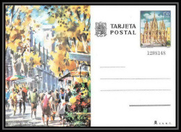 2633/ Espagne (spain) Entier Stationery Carte Postale (postcard) Barcelona - 1931-....