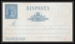 2709/ San Marino San Marin Entier Stationery Carte Postale (postcard) N°1 Neuf - Postal Stationery
