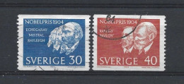 Sweden 1964 Nobel Prize Y.T. 518/519 (0) - Usati