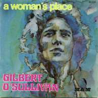 GILBERT O'SULLIVAN >> A WOMAN'S PLACE & TOO BAD >> DISQUE MAM >> VINYLE & POCHETTE BON USAGE REF-LEX-81-81A - Other - English Music
