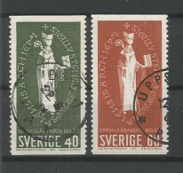 Sweden 1964 Uppsala Diocese 800 Y. Y.T. 516/517 (0) - Used Stamps