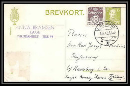 3155/ Danemark (Denmark) Entier Stationery Carte Postale (postcard) 1948 - Interi Postali