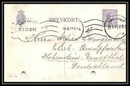 3164/ Danemark (Denmark) Entier Stationery Carte Postale (postcard) 1921 - Interi Postali