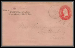 3333/ USA Entier Stationery Enveloppe (cover) 1885 - 1901-20