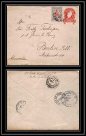 4046/ Brésil (brazil) Entier Stationery Enveloppe (cover) N°8 Pour Berlin Allemagne (germany) 1893 - Entiers Postaux