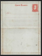 4063/ Brésil (brazil) Entier Stationery Carte Lettre Letter Card N°10 Neuf (mint) 1886 - Interi Postali